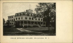 Cold Spring House Wickford, RI Postcard Postcard