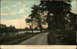 Kickemuit Road Looking South Postcard