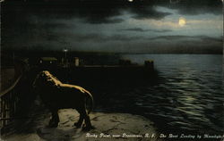 Rocky Point, The Boat Landing Postcard