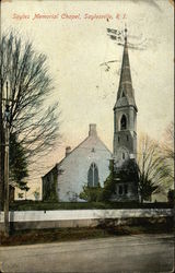 Sayles Memorial Chapel Saylesville, RI Postcard 