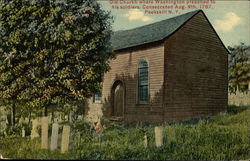 Old Church Postcard
