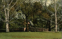 Lovers' Retreat, Roger Williams Park Postcard