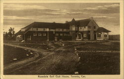 Rosedale Golf Club House Postcard