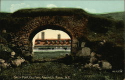 Sally Port, Old Fort Postcard