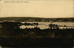 Shelburne Inn Across the Harbour Postcard