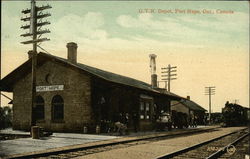 GTR Depot Port Hope, ON Canada Ontario Postcard Postcard