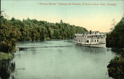 "Rideau Queen" Among the Islands Postcard