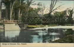 Bridge at Eldorado Postcard