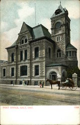 Post Office Galt, ON Canada Ontario Postcard Postcard