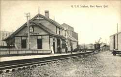 G.T.R. Station Postcard