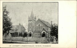 St. Andrew's Presbyterian Church Pickering, ON Canada Ontario Postcard Postcard