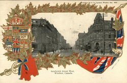 Sandwich Street Looking West Postcard