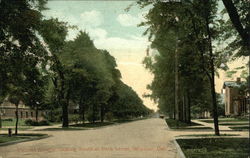 Victoria Avenue Looking South at Park Street Postcard