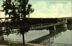 The Bridge Across the River Postcard