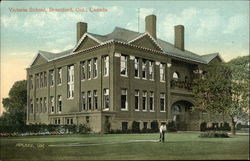 Victoria School Postcard