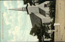Mohawk Church and Cemetery Postcard