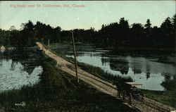 Highway Near St. Catharines Postcard