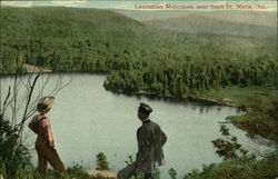 Laurentian Mountains, Near Sault St. Marie Postcard