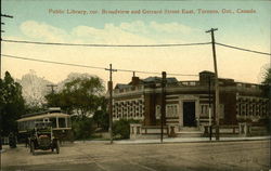 Public Library Postcard