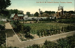 Col. Sir HM Pellatt's Stables Postcard