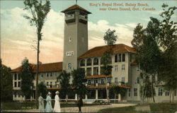 King's Royal Hotel, Balmy Beach Postcard