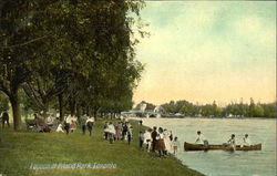 Lagoon at Island Park Postcard