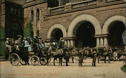 Spring Toronto in a "Tally Ho" Postcard