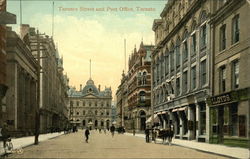 Toronto Street and Post Office Postcard