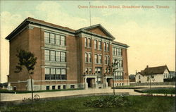 Queen Alexandra School, Broadview Avenue Postcard