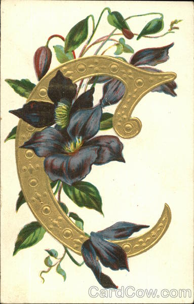 Letter C - Clematis Alphabet Letters