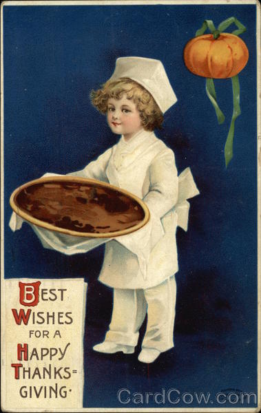 Best Wishes for a Happy Thanksgiving Ellen Clapsaddle