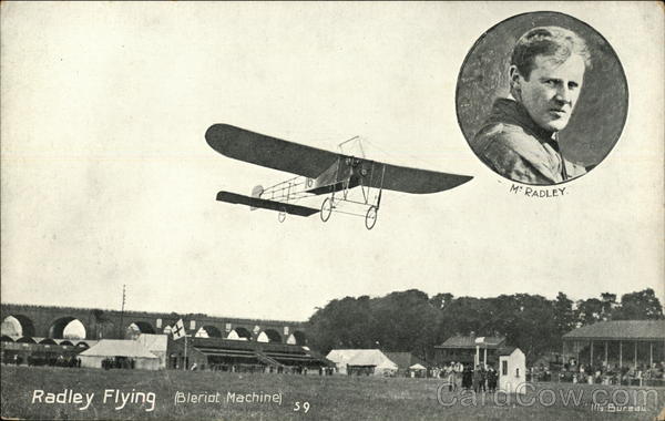 Radley Flying Bleriot Machine (Airplane) Aviators