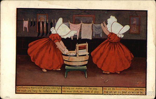 The Sunnbonnet Twins Sunbonnet Babies