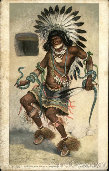 Hope Snake Dance, Arizona Native Americana