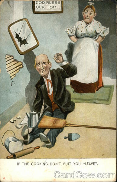 If the Cooking Don't Suit You Leave Comic, Funny