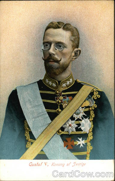 Gustaf V, Konung af Sverige Royalty
