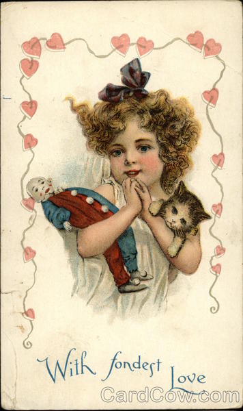 Valentine Greetings-With fondest love Children