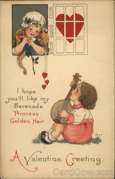 A Valentine Greeting Children