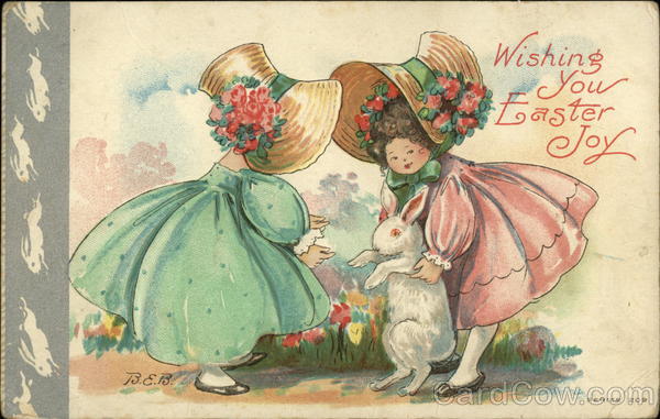 Wishing You Easter Joy With Bunnies