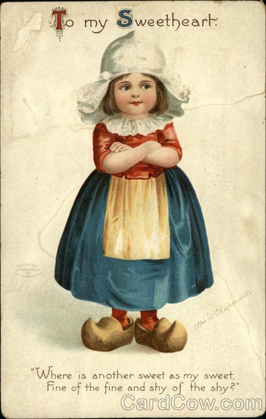 To my Sweetheart Ellen Clapsaddle