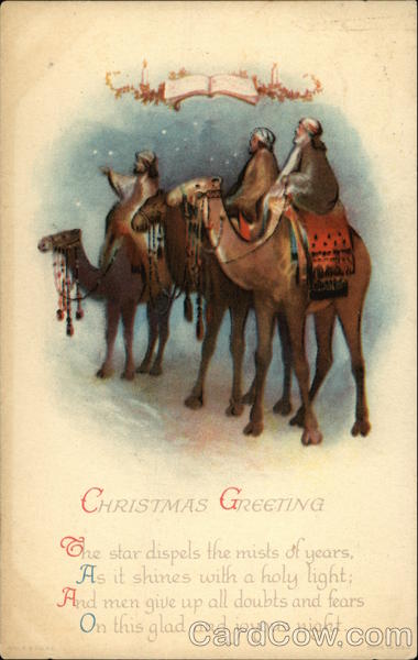 The Three Wise Men Ellen Clapsaddle Christmas