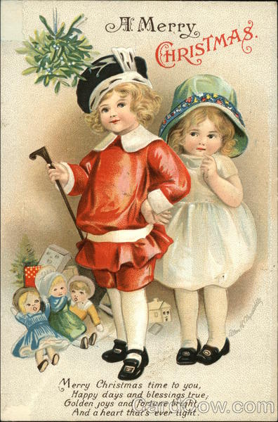 A Merry Christmas time to you, Happy days and Blessings true