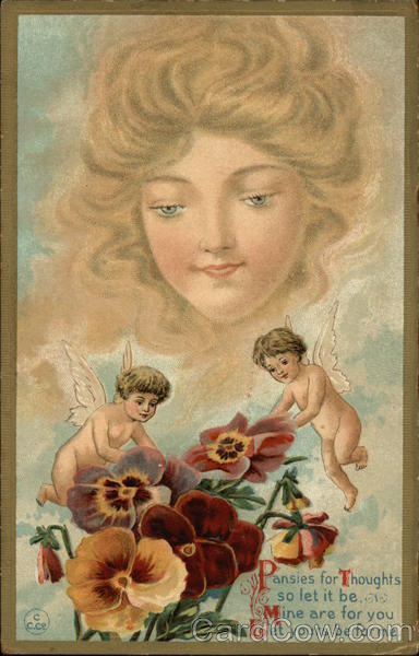 Pansies for Thoughts so Let it be...Mine are for you Let Yours be for Me