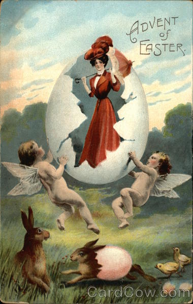 Advent of Easter With Angels