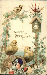 Easter Greetings Postcard