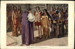 Marriage of Pocahontas Marriage of Pocahontas