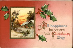 All happiness be yours this Postcard
