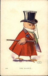 The Masher Postcard