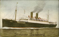 Steamer Hamburg Postcard