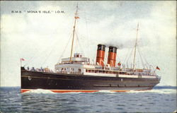 R.M.S. "Mona's Isle", Isle of Man Postcard
